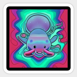 Chaos creature Sticker